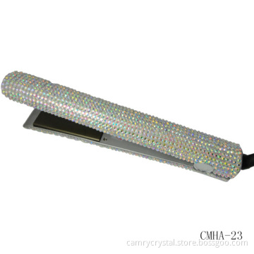 LCD Swarovski Crystal Hair Flat iron-Hair Styling Tools